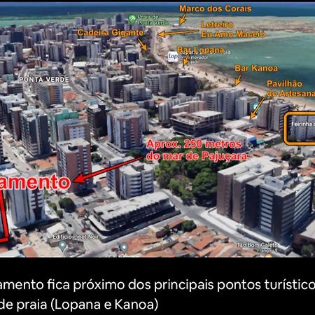 Apartamento Ponta Verde-Pajucara - Edf-Soho 2 Quartos - Castelo B Temporada Maceió Kültér fotó