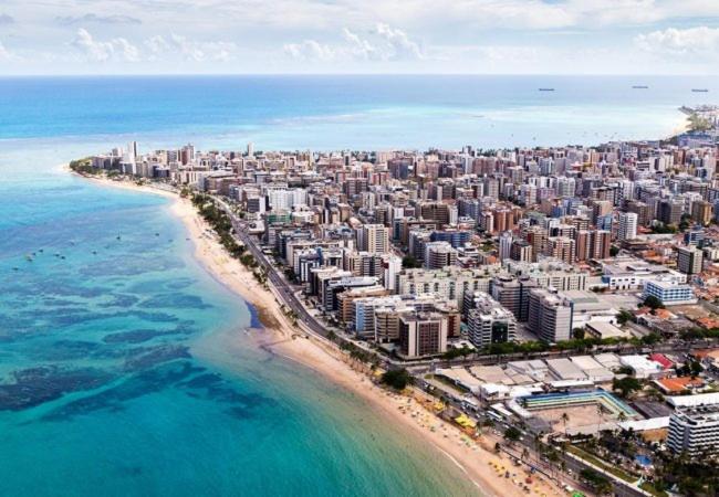 Apartamento Ponta Verde-Pajucara - Edf-Soho 2 Quartos - Castelo B Temporada Maceió Kültér fotó